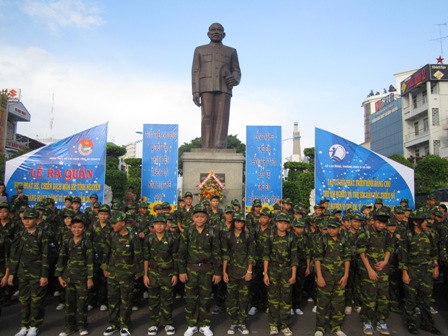 130 học viên tham gia chương trình “Học kỳ quân đội”.