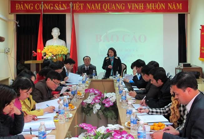 Đ/c Nguyễn Thị Hà Bí thư TW Đoàn, Chủ tịch Hội đồng Đội TW Phát biểu chỉ đạo tại buổi làm việc.