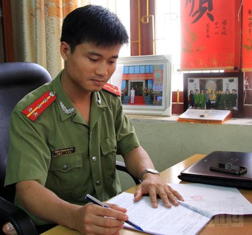 Đại úy Đặng Thành Chuyền.
