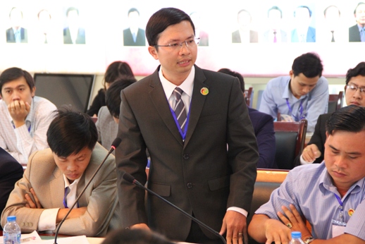 Đại biểu Trần Nhật Hưng (Phòng CNTT, Cục Thuế tỉnh Khánh Hòa) 