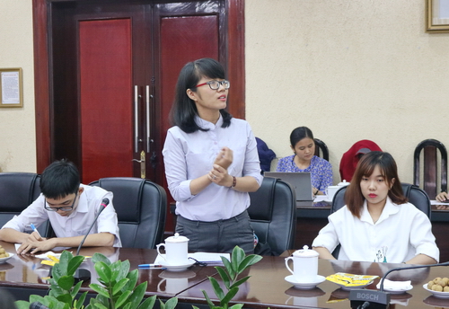 Tác giả Trần Nguyễn Thanh Trúc - sinh viên trường ĐH Sư phạm TP HCM chia sẻ về ý tưởng Thiết kế các hoạt động giáo dục tài chính trong tiết học ngoài giời lên lớp ở tiểu học