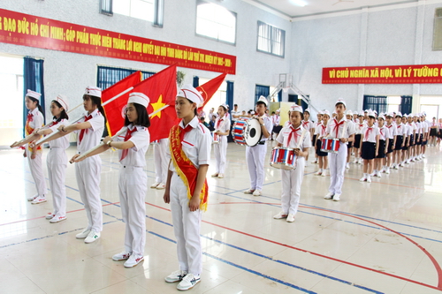 Phần thi thực hành Nghi thức, Nghi lễ Đội TNTP Hồ Chí Minh