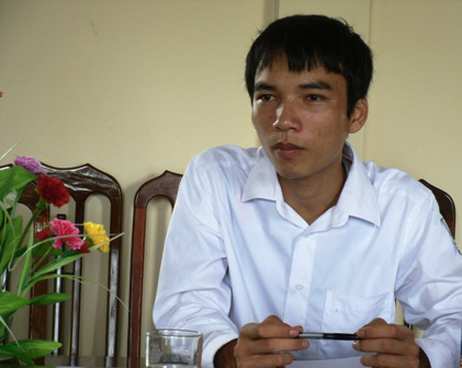 Phạm Văn Đình đỗ thủ khoa ĐH Bách khoa Hà Nội với 29 điểm.