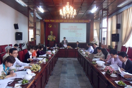 Công đoàn các ban Trung ương Đoàn tổ chức Hội nghị góp ý vào Dự thảo sửa đổi Hiến pháp năm 1992 