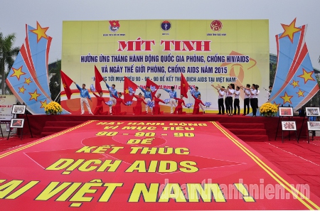 Mít Tinh Hưởng Ứng “Tháng Hành Động Quốc Gia Phòng, Chống Hiv/Aids Năm 2015
