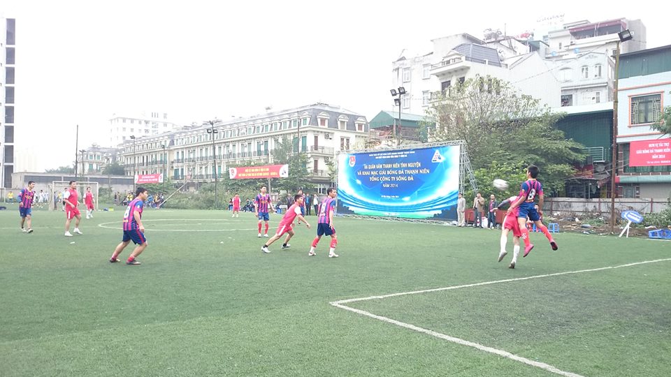  Các đội bóng tham gia Giải bóng đá thanh niên Sông Đà 2014