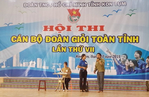 Một tiết mục trong Hội thi