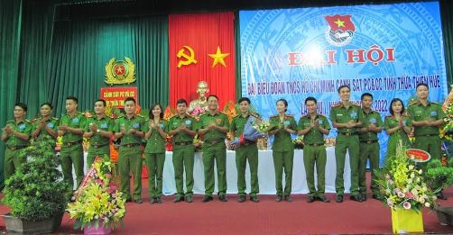 Ban Chấp hành Đoàn Cảnh sát PC&CC tỉnh Thừa Thiên Huế khóa I, nhiệm kỳ 2017 - 2022 ra mắt nhận nhiệm vụ
