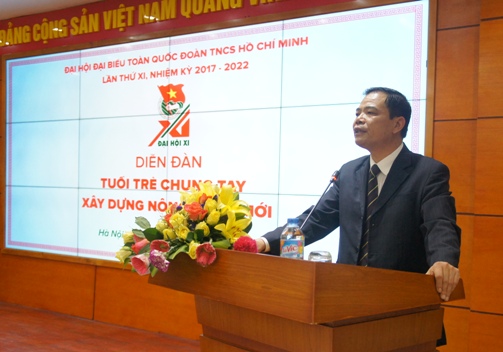 Bộ trưởng Bộ Nông nghiệp và Phát triển Nông thôn Nguyễn Xuân Cường