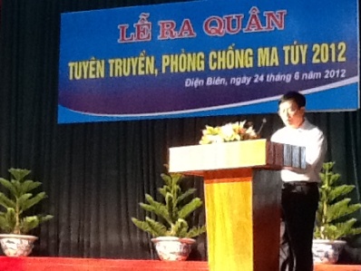 ĐC Phạm Xuân Kôi phát biểu chỉ đạo tại Lễ ra quân