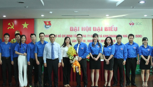 Ban Chấp hành Đoàn Thanh niên SCIC nhiệm kỳ 2017 - 2019 ra mắt Đại hội