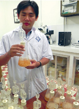 Thạc sĩ Huỳnh Xuân Phong, Bí thư Đoàn cơ sở Viện Nghiên cứu và Phát triển Công nghệ sinh học (Trường Đại học Cần Thơ)