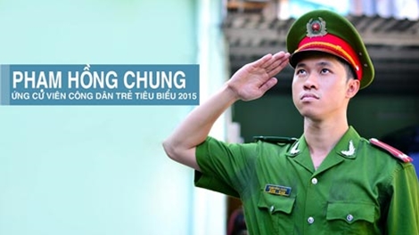 Trung úy Phạm Hồng Chung.