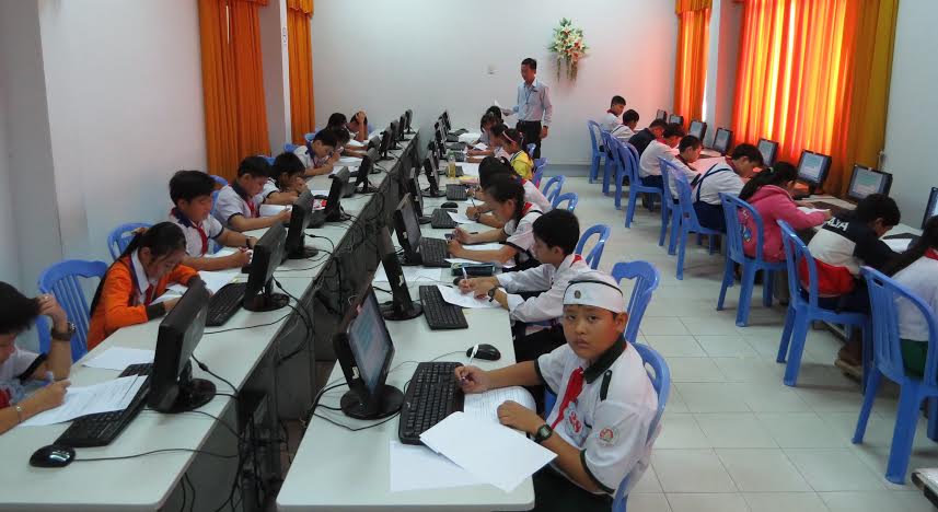 Hậu Giang, Cà Mau: Hội thi tin học trẻ không chuyên năm 2014