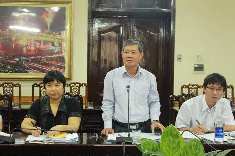 Đồng chí Nguyễn Thành Hưng Thứ trưởng Bộ Thông tin truyền thông phát biểu tại hội nghị