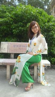 Hoàng Thị Thanh Trang - sinh viên năm thứ tư lớp K7A Đại học Sư phạm Tiểu học, trường Đại học Hùng Vương