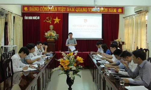 Đồng chí Phạm Tuấn Vinh chủ trì Hội nghị